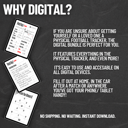 The Women's Football Tracker - Digital Bundle