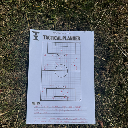 The Tactical Planner - A4 Matchday Pad