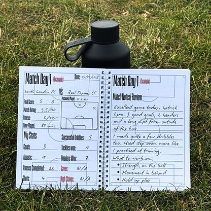 Matchday page for players to fill out  stats and review their performance
