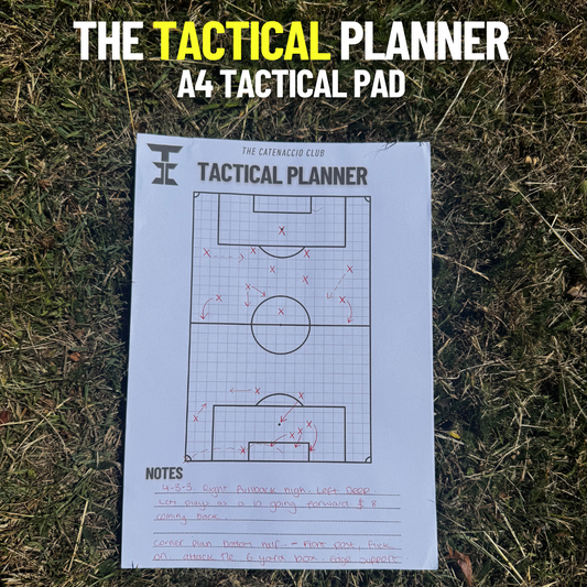 The Tactical Planner - A4 Matchday Pad