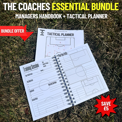Coaches Essential Bundle: Managers Handbook + Tactical Planner